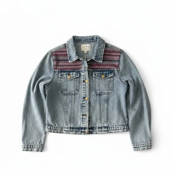 Hayden Los Angeles Denim Jacket NWT Size L - Picture 1 of 8